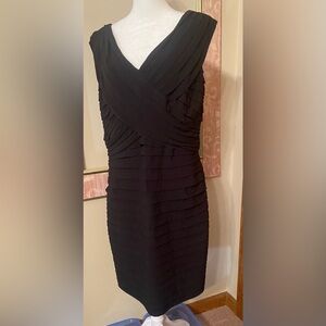 Scarlett Nite Woman Black Bandage Dress Size 16WP